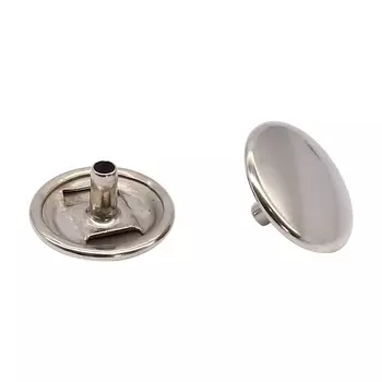 1315 Кнопка 15мм никель ГР