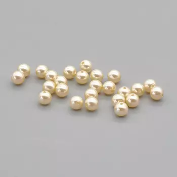 131-10-011 Хрустальный жемчуг Cream 4мм. 25 шт. Preciosa