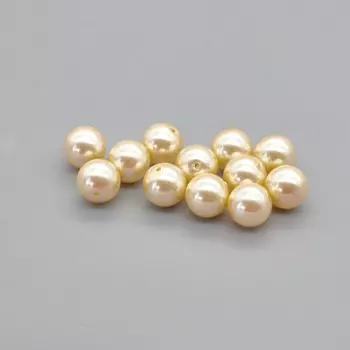 131-10-011 Хрустальный жемчуг Cream 8мм. 12 шт. Preciosa
