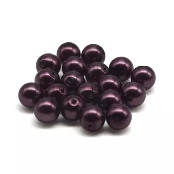 131-10-011 Хрустальный жемчуг Light Burgundy 6мм. 20 шт. Preciosa