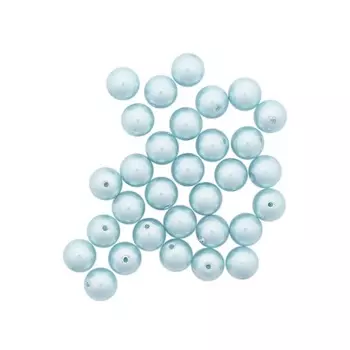 131-10-011 Хрустальный жемчуг Lt.blue, 6мм. 40шт. Preciosa