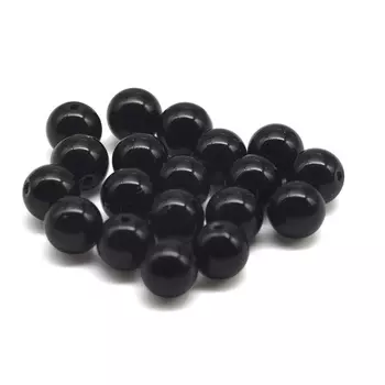 131-10-011 Хрустальный жемчуг Magic Black 6мм. 20 шт. Preciosa