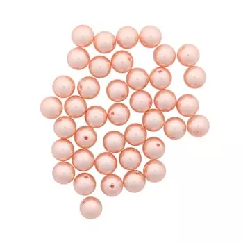 131-10-011 Хрустальный жемчуг Peach, 6мм. 40шт. Preciosa