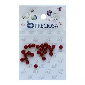 131-10-011 Хрустальный жемчуг Red 4мм. 25 шт. Preciosa
