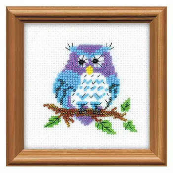 1321 Набор для вышивания Riolis 'Сова', 10*10 см