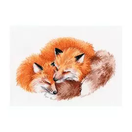 1325 Набор для вышивания ОВЕН 'Теплое объятие'23*15см