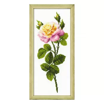 1331 Набор для вышивания Riolis 'Дивный цветок', 20*50 см