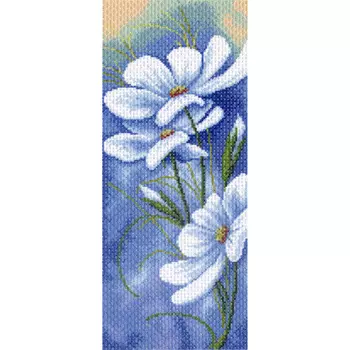 1333 Канва с рисунком 'Матренин посад' 'Вечерний блюз', 24*47 см