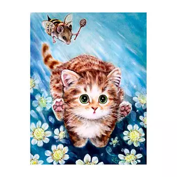 1338 Мозаика Cristal 'Погоня', 40*50 см