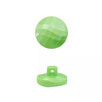 1338 Пуговица на ножке перламутр 13мм (10 салатовый)
