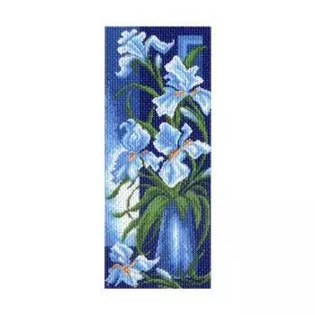 1342 Канва с рисунком 'Матренин посад' 'Лунная рапсодия', 24*47 см