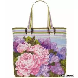 1348АС Набор для вышивания Riolis сумка 'Летний букет', 35*28 см