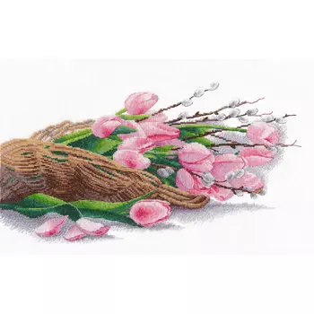 1409 Набор для вышивания ОВЕН 'Философия весны' 35*19см