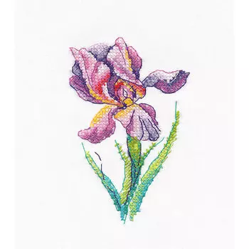 1425 Набор для вышивания ОВЕН 'Радужный цветок' 7*11см