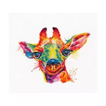 1434 Набор для вышивания ОВЕН 'Жираф' 27*22см