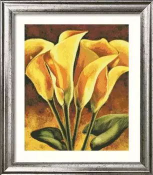 1440 Мозаика Cristal 'Каллы', 50*60 см