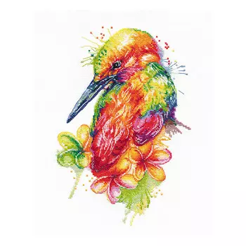 1443 Набор для вышивания ОВЕН 'Райская птица' 16*24см