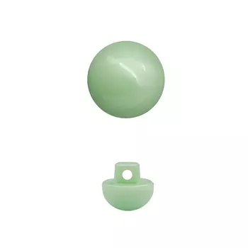 1492 Пуговица на ножке перламутр 10 мм (16 нежно-бирюзовый)