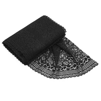 149 Эластичное кружево 23 см*10 м (черный)