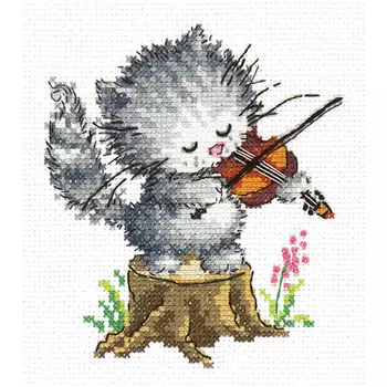 15-17 Набор для вышивания 'Чудесная игла' 'Юное дарование', 11*13 см