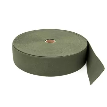 15-3849/9831 Резинка вязаная 50мм*25м оливка ГР