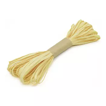 15TF128-10 Рафия бумажная Astra&amp;Craft креатив,10м/уп (7 светло-желтый)