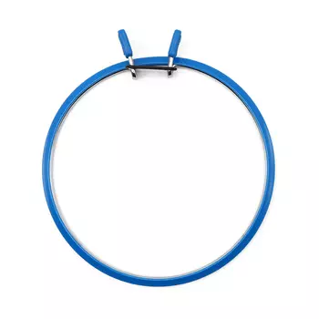 160-1 Пяльцы пластиковые с металлической застежкой, диаметр 19,5 см Nurge Hobby