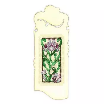 1614АС Набор для вышивания Риолис 'Закладка 'Цветущий ирис'' 6*16 см