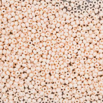 (16218) Бисер жемчужный 10/0, круг.отв., 50г, Preciosa