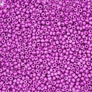 (16325) 331-19001-10/0 Бисер непрозрачный, цветной мел. 10/0, круг.отв., 20гр Preciosa