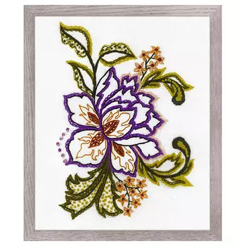 1687 Набор для вышивания Риолис 'Цветочный этюд' 15*18см