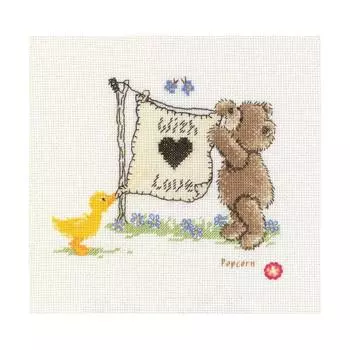 1695-VB35 VERVACO Набор для вышивания 14х11 см