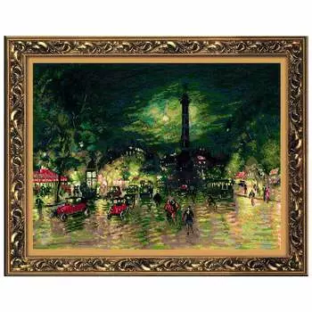 1699 Набор для вышивания Риолис 'Бастилия'по мотивам картины К. Коровина 40*30см