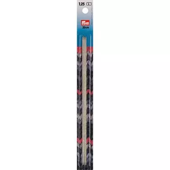 171232 Спицы носочные, сталь, 20 см*1,25 мм, Prym