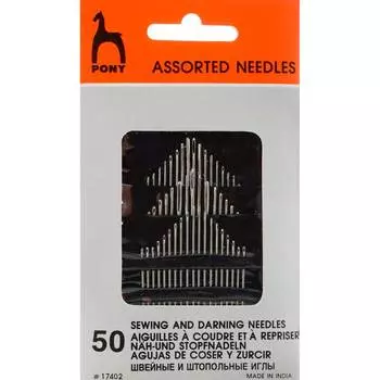 17402 Ассорти игл, 50 шт PONY