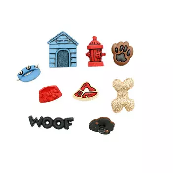 1752, Пуговицы-фигурки. Для собачки Dress It