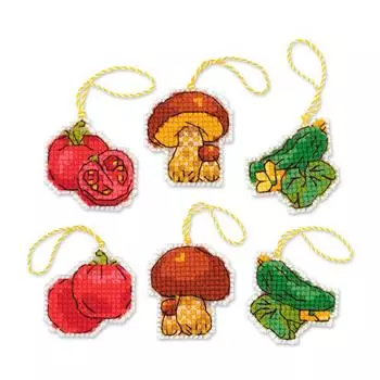 1793АС Набор для вышивания Риолис 'Соленья' 21*27*0.3см