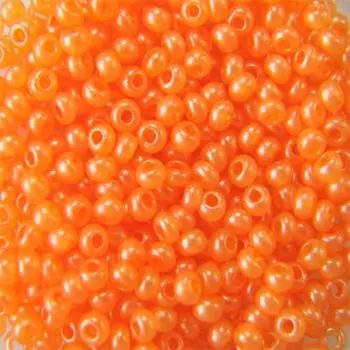 (17992) Бисер алебастр с цветным покрытием 10/0, круг.отв., 50г, Preciosa