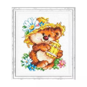 17-19 Набор для вышивания Чудесная игла ' Сладкоежка'11*13см