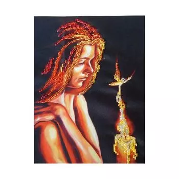 17/Б Набор для вышивания бисером 'Матренин посад' 'Мотылёк надежды', 28*34 см