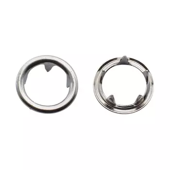 1807/09 Часть кноп. б/г, никель ГР