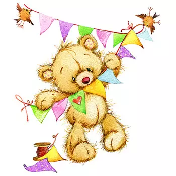 1825-1 Канва с рисунком Матренин посад 'Накануне праздника' 21*29 см (28*37 см)