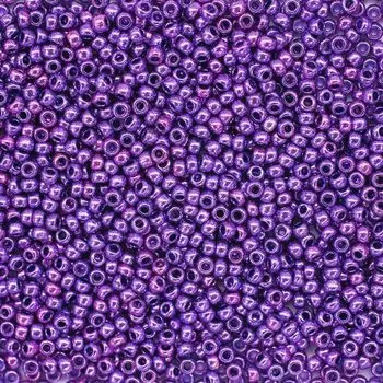 (18328) Бисер металлик 10/0, круг.отв., 50г, Preciosa