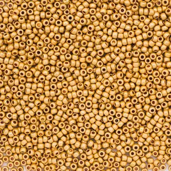 (18581) 331-39001-10/0 Бисер металлик матовый 10/0, круг.отв., 20гр Preciosa