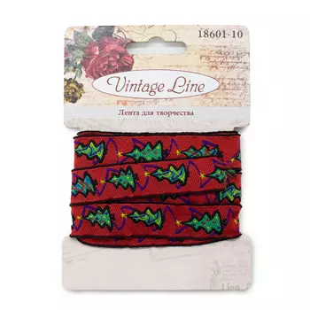 18601-10 Лента декоративная для творчества,10 мм x 1,5 м, Vintage Line