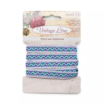18601-12 Лента декоративная для творчества,10 мм x 2 м, Vintage Line