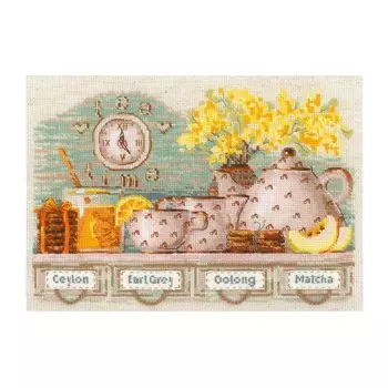 1873 Набор для вышивания Риолис 'Tea Time' 30*21 см