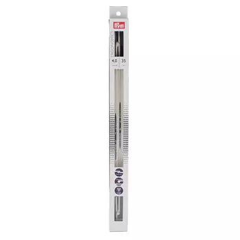 190354 Спицы прямые Ergonomics, 4мм/35см 2шт. Prym