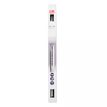 190355 Спицы прямые Ergonomics,4,5мм/35см 2шт. Prym