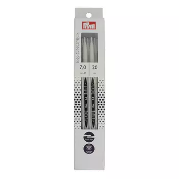 194209 Спицы чулочные Ergonomics, 7мм/20см 5шт. Prym